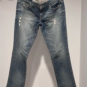 Guess Women's Blue Starlet Straight  Jeans